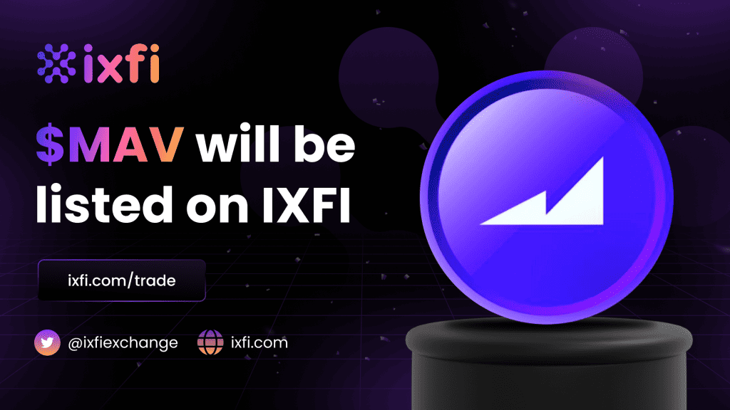 IXFI Listing MAV Maverick protocol