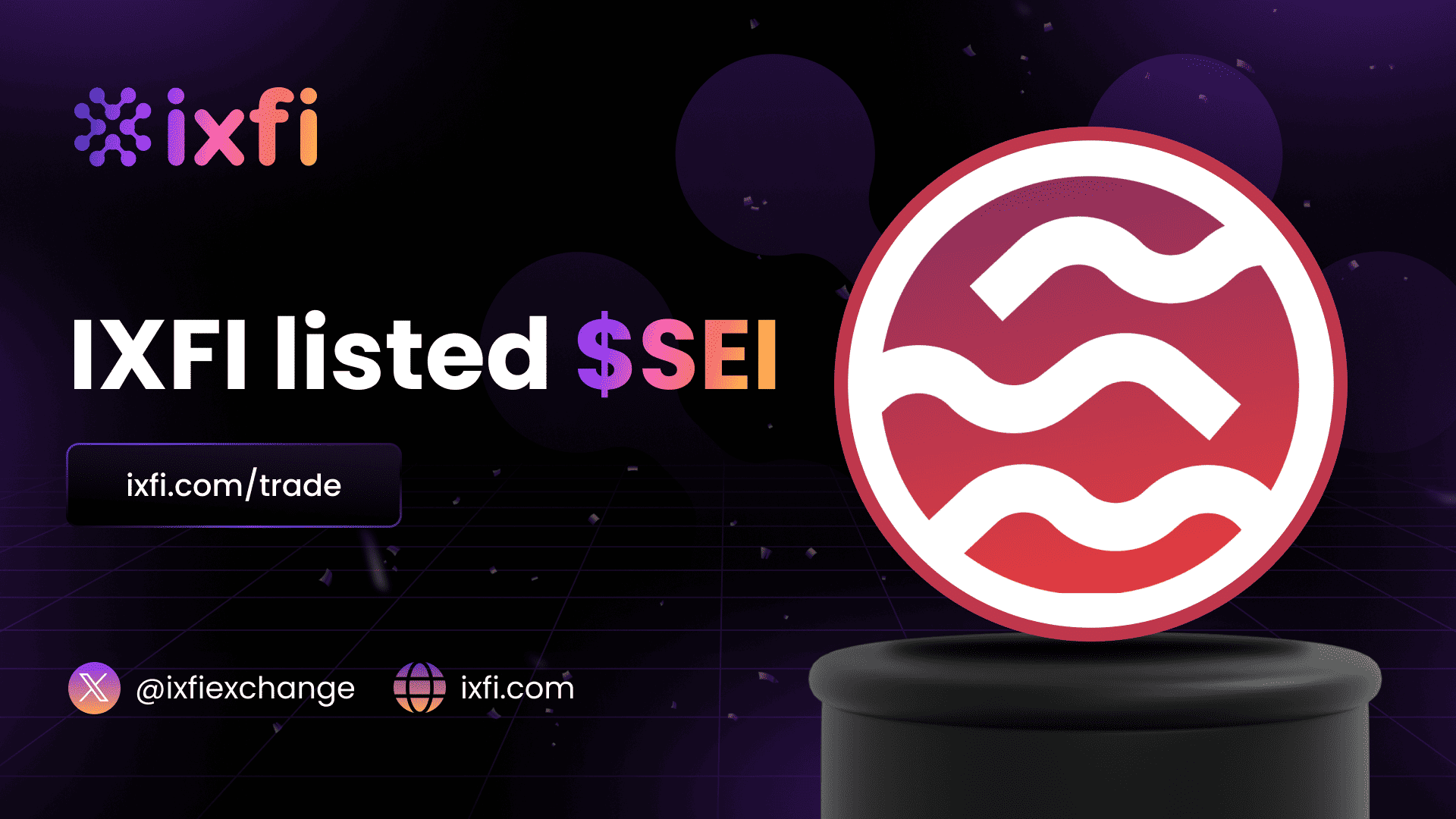 SEI Listing on IXFI